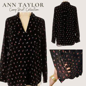 Ann Taylor Camp Shirt – XL